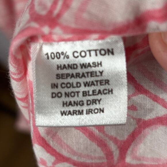 Pax Philomena Nina Pink Short 100% Cotton Trendy Barbie Kaftan Size One Size - Picture 5 of 9